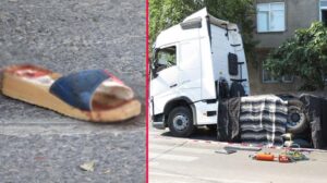 Tırın altında 100 metre sürüklenen yaşlı kadın hayatını kaybetti