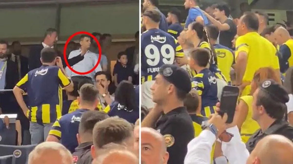 Fenerbahçeliler puan kaybı sonrası deliye döndü! Taraftarla tartışan Ali Koç'tan olay hareket